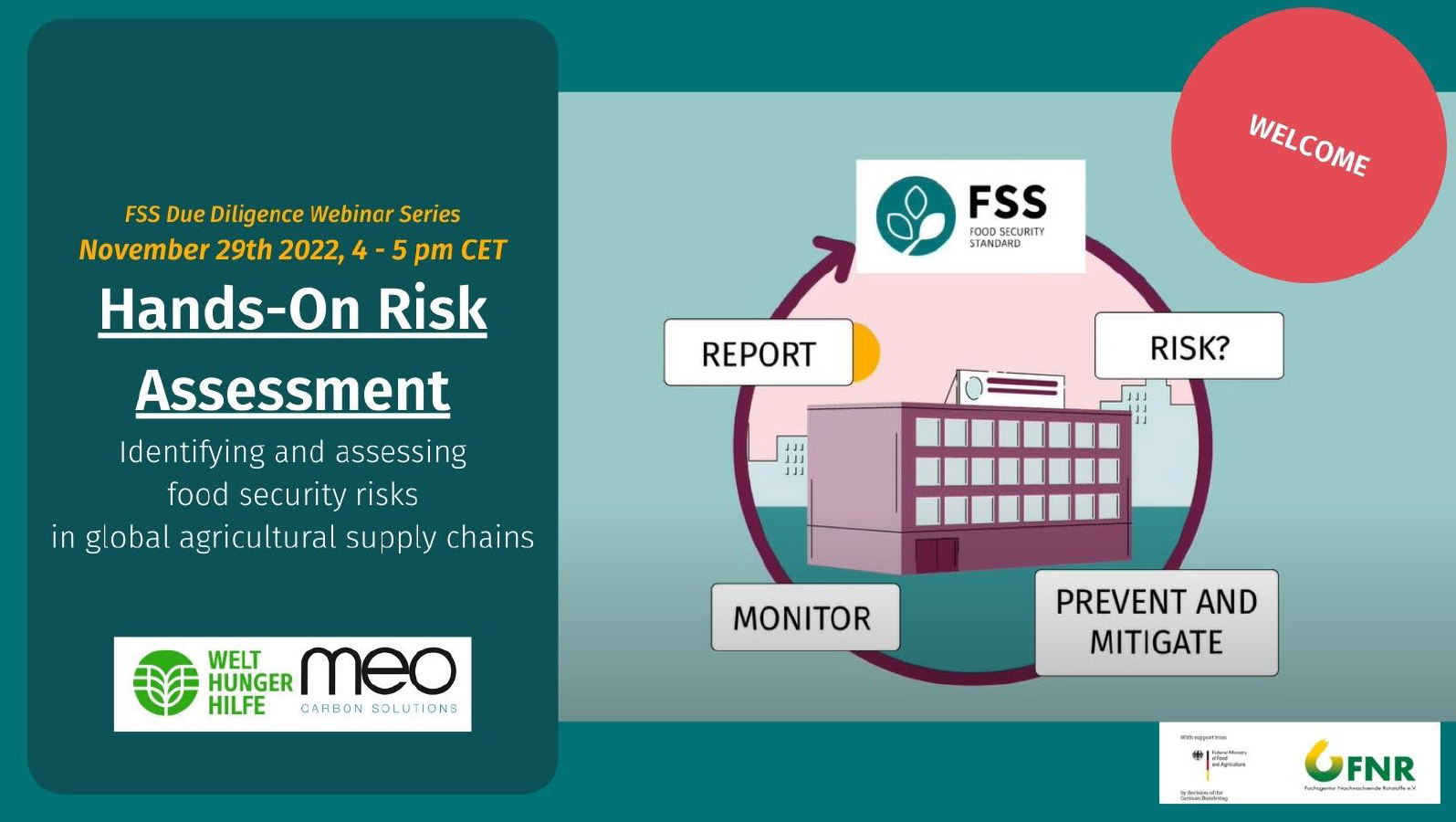 FSS Due Diligence Webinar: Hands on Risk Assessment – Food Security ...